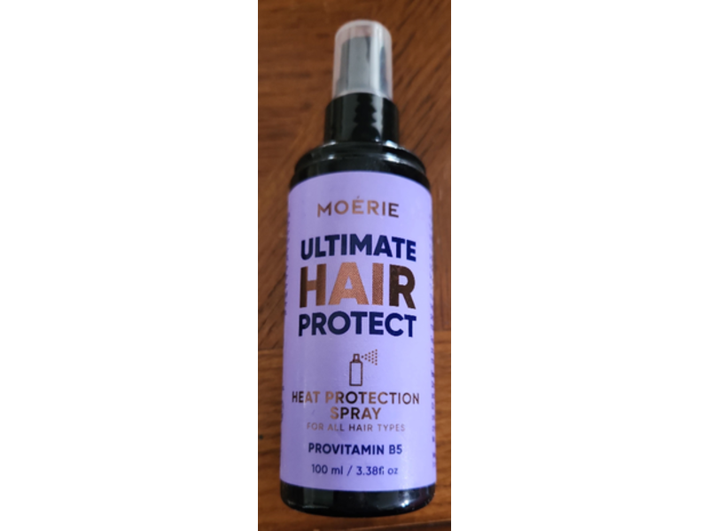 Moerie Ultimate Hair Protection Spray, Provitamin B5, 3.38 fl oz/100 mL
