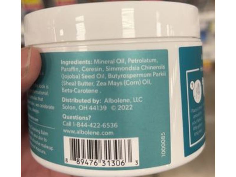 Albolene Hydrating Cleansing Balm, 6 fl oz/170 g