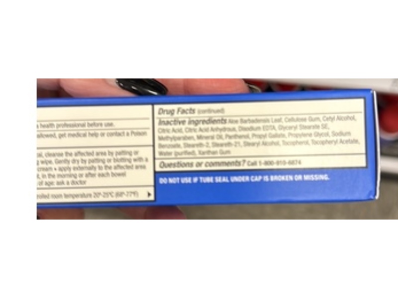 Up & Up Rapid Relief Hemorrhoid Cream, 5% Lidocaine, 1 oz/28 g