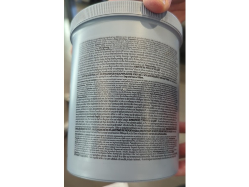 Wella Blondor Plex 9 Powder Lightener, 28.2 oz/800 g