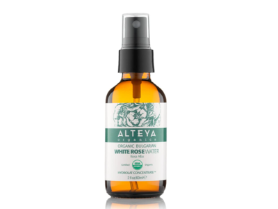 Alteya Organics White Rose Water, 2 fl oz/60 mL