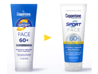 Coppertone Sport Face Sunscreen, SPF 60+, 2.5 fl oz/74 mL - thumbnail 1
