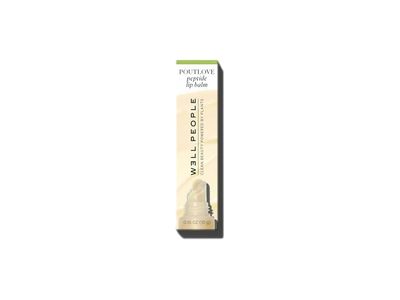 Well People Poutlove Peptide Lip Balm, Coconut, 0.35 oz/10 g