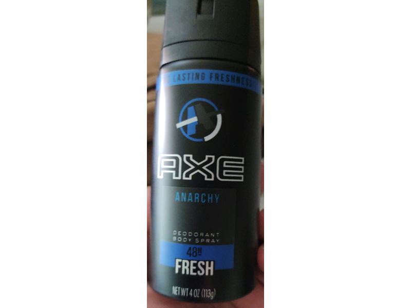 Axe Daily Fragrance Anarchy Deodorant, 4 oz/113 g