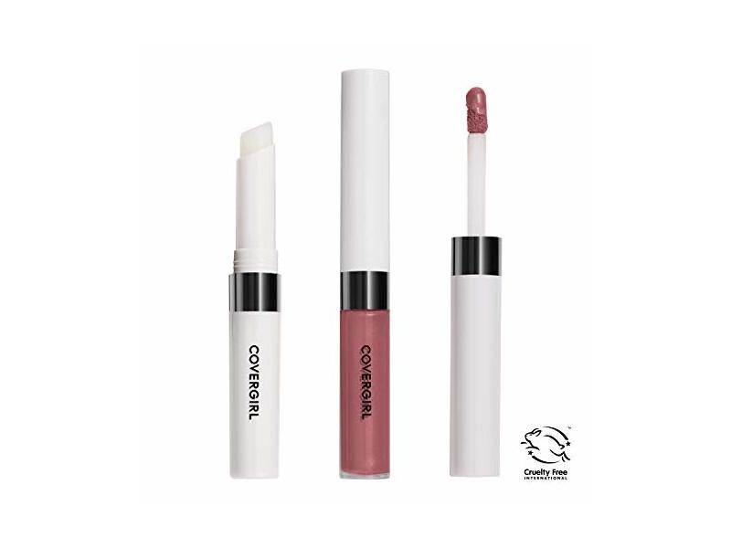 CoverGirl Outlast All-Day Lip Color + Moisturizing Topcoat Duo, 538 Wine to Five