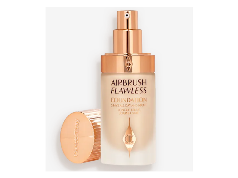 Charlotte Tilbury Airbrush Flawless Foundation, 4 Cool, 1 fl oz/30 mL