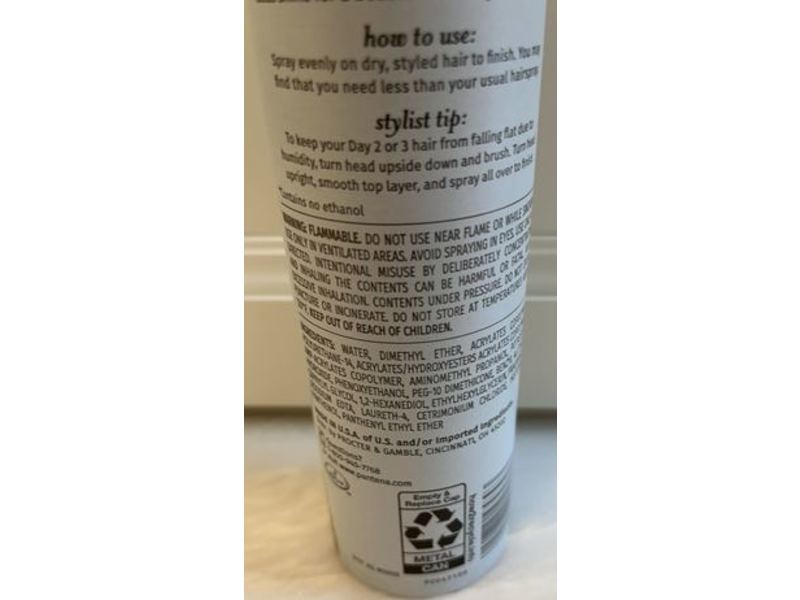 Pantene Pro-V Strong Hold Hairspray, Level 4, 7 oz/200 g