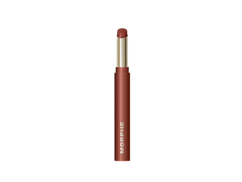 Morphe Lip Filter Hydroplump Soft Matte Lipstick, Suede, 0.08 oz/2.3 g