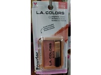 L.A. Colors Powder Blush, C62239 Berry, 0.13 oz/3.8 g - Image 3