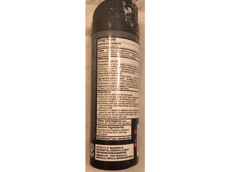 Walgreens Athlete's Foot Powder Spray, 4.6 oz/130 g