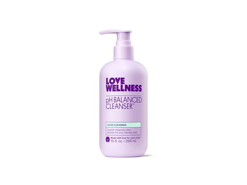 Love Wellness pH Balancing Cleanser, 10 fl oz/296 mL