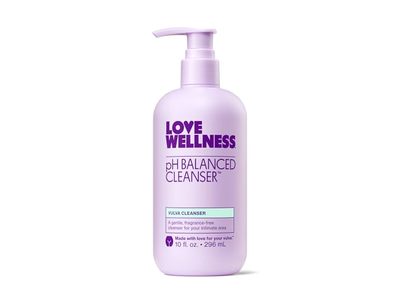 Love Wellness pH Balancing Cleanser, 10 fl oz/296 mL