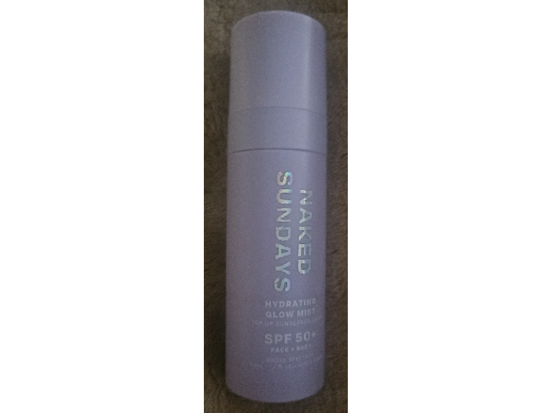 Naked Sundays Face & Body Hydrating Glow Mist, SPF50+