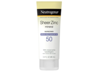 Neutrogena Sheer Zinc Dry Touch Sunscreen, SPF 50, 3.0 fl oz/88 mL - thumbnail 1