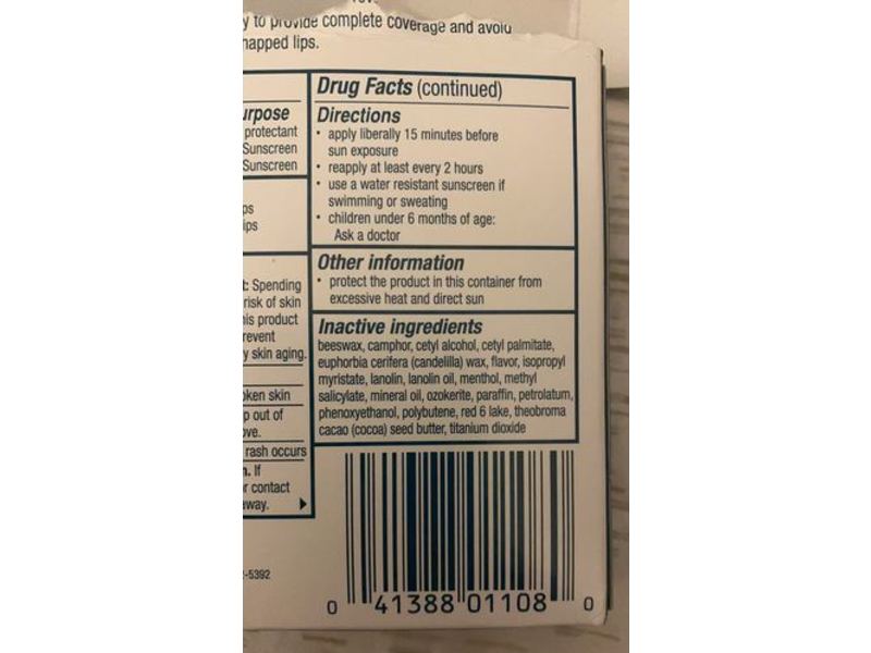 Blistex Medicated Lip Balm, SPF 15, 0.15 oz/4.25 g, Pack Of 5