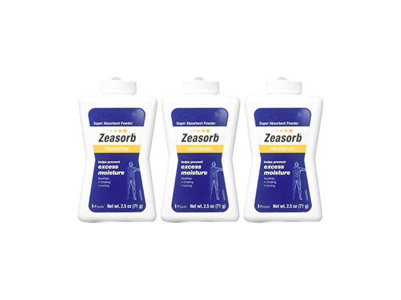 ZEASORB Powder 2.5 OZ (3 Pack)