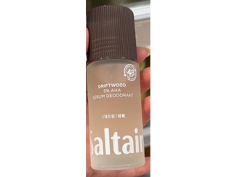 Saltair 5% AHA Serum Deodorant, Driftwood, 1.7 fl oz/50 mL, Pack Of 2