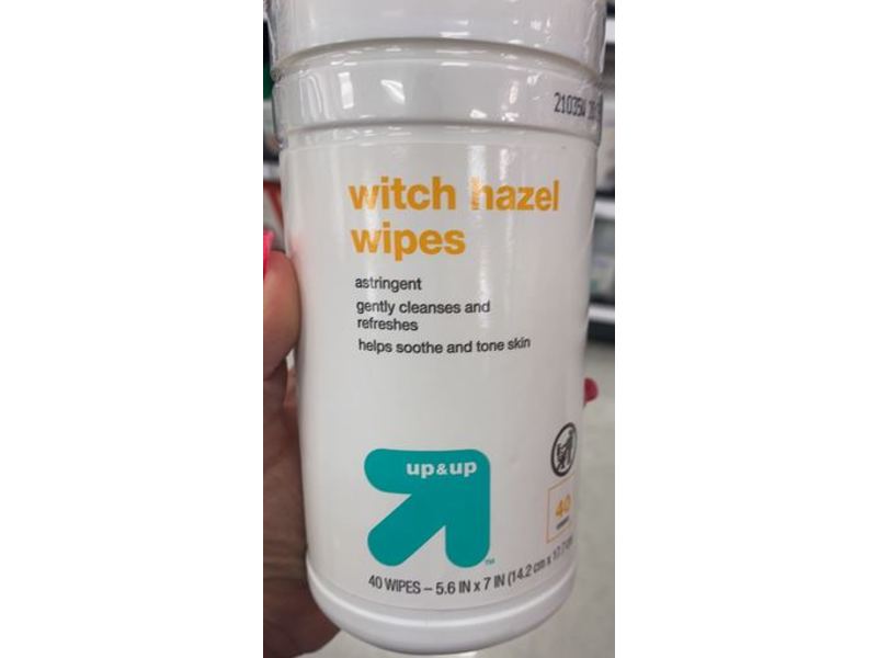 Up & Up Witch Hazel Wipes, 40 Count