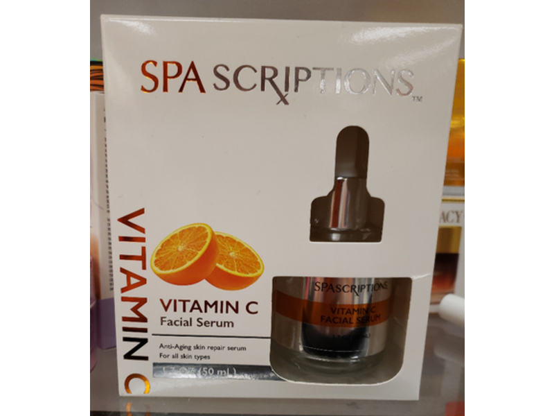 Spascriptions Facial Serum, Vitamin C, 1.7oz/50 mL