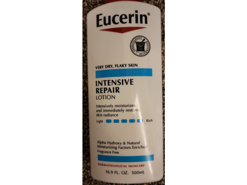 Eucerin Intensive Repair Lotion, 16.9 fl oz/500 mL