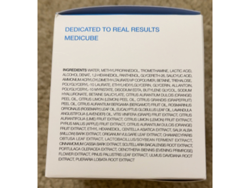 Medicube Zero Pore Pads 2.0, 5.46 oz/156 g, 70 Count