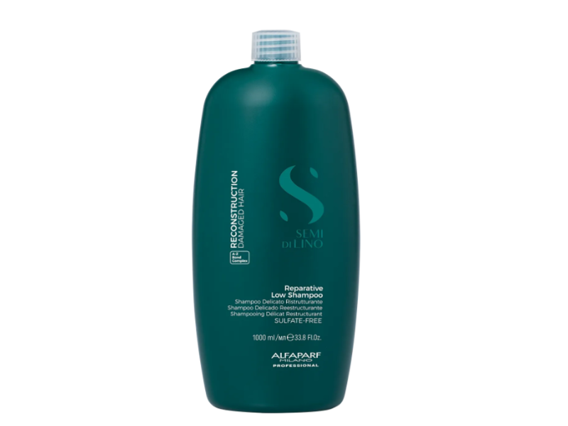 Alfaparf Milano Reconstruction Damaged Hair Reperative Low Shampoo, 33.8 fl oz/1000 mL