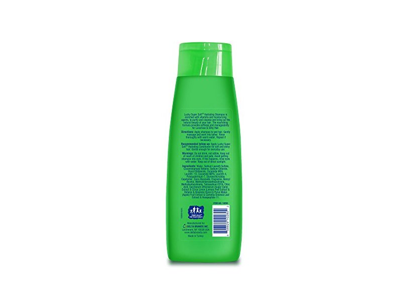 Lucky Super Soft Hydrating Shampoo, Fruit Extracts, 12 fl oz/355 mL