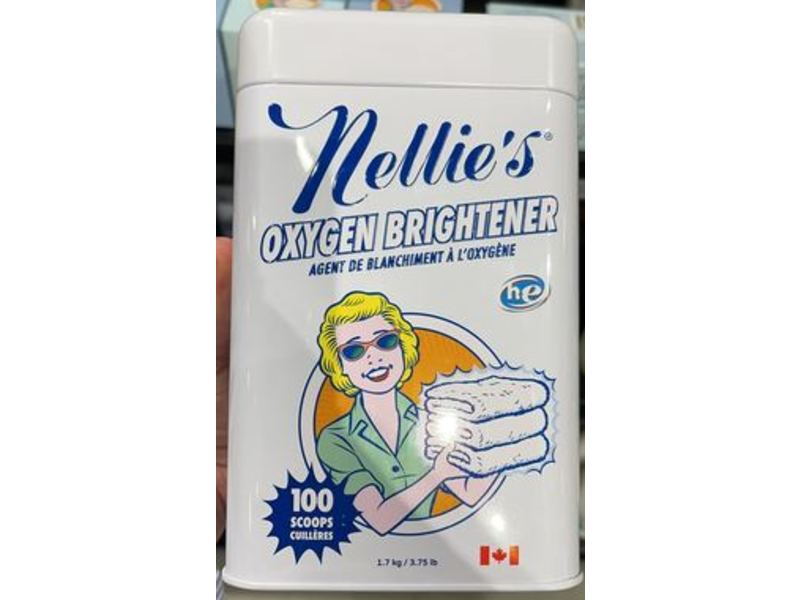 Nellie's Oxygen Brightener, 100 Loads, 1.7 kg