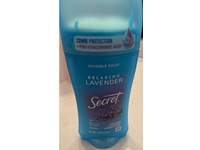 Secret Fresh Clear Gel Antiperspirant & Deodorant, Relaxing Lavender, 2.6 oz/73 g, Pack Of 2 - thumbnail 2