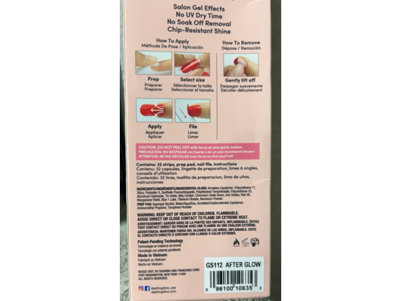 Dashing Diva Gloss Ultra Shine Gel Palette, 32 Count