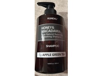 Kundal Honey & Macadamia Pure Natural Balancing Refreshing Shampoo, Apple Green Tea, 16.90 fl oz/500 mL - thumbnail 2