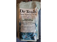 Dr Teal's Pure Epsom Salt Soaking Solution, Frosted Eucalyptus, 907 g - Image 3