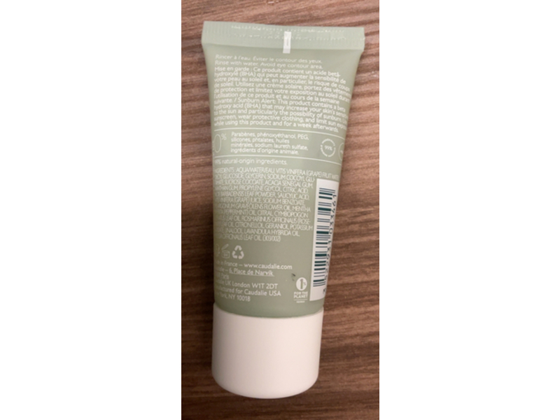 Caudalie Vinopure Purifying Gel Cleanser, 1 fl oz/30 mL