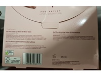 No7 Pro Artist Lip Oil Set, Berry Glaze, Strawberry Glaze & Peach Glaze, 0.12 fl oz/3.8 mL - Image 5