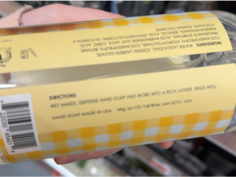 Fall River Soap Co Hand Soap, Milk & Honey, 16 fl oz/473 mL