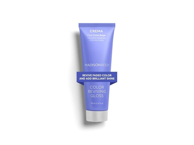 Madison Reed Color Reviving Gloss, Crema Cool Violet Beige, 4 fl oz/118 mL