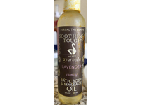 Soothing Touch Bath Body & Massage Oil, Calming Lavender, 8 fl oz/236 mL - Image 3