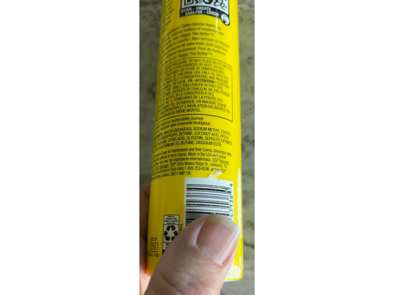 Bed Head Tigi Bigger The Better Volume Foam Shampoo, 6.8 oz/200 mL