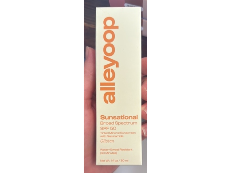 Alleyoop Sunsational Tinted Mineral Sunscreen, SPF 50, 1 fl oz/30 mL