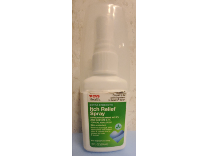 CVS Health Itch Relief Spray, 2 fl oz/59 mL