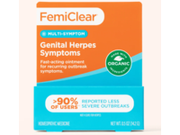 FemiClear Genital Herpes Symptoms Ointment, 0.5 oz/14.2 g - thumbnail 1