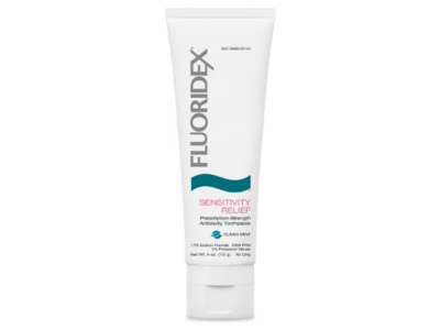 Fluoridex Sensitivity Relief Toothpaste, Clean Mint, 4 oz/112 g (Rx)