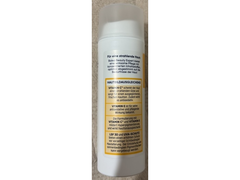 dm Balea Beauty Expert Serum, SPF 30, 2% Vitamin C + 1% Vitamin E, 50 mL