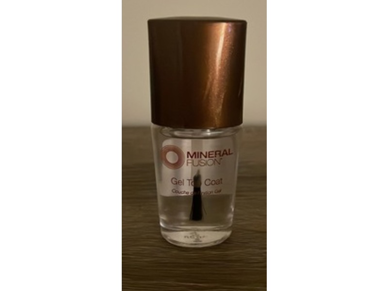 Mineral Fusion Nail Polish Gel Top Coat, 0.33 oz/10 mL