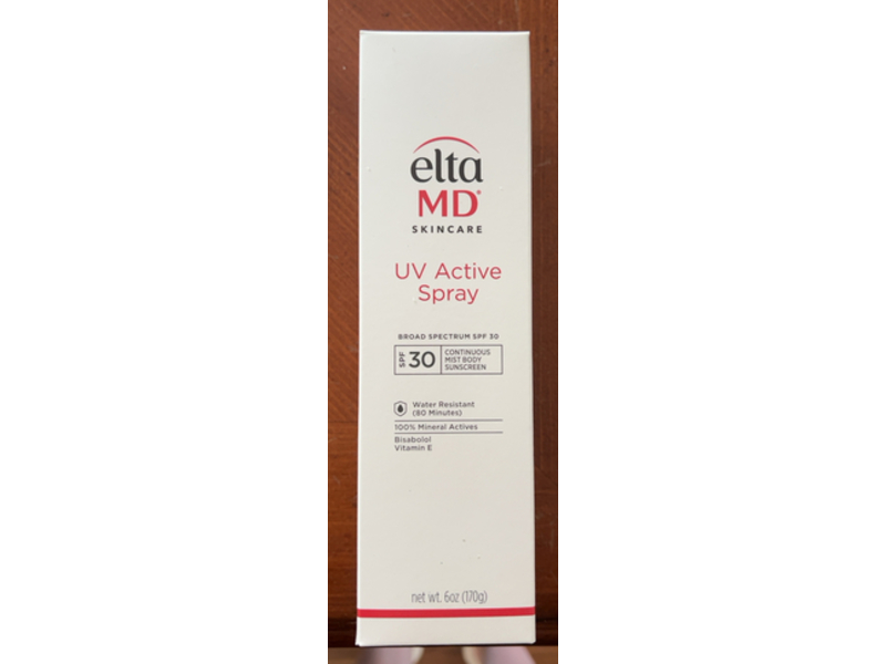 eltaMD Skincare UV Active Sunscreen Spray, SPF 30, 5 oz/14 g