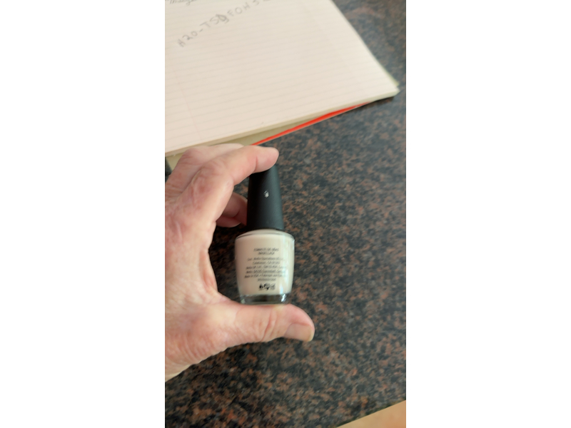 O.P.I Nail Lacquer, NL E82 My Vampire Is Buff, 0.5 fl oz/15 mL