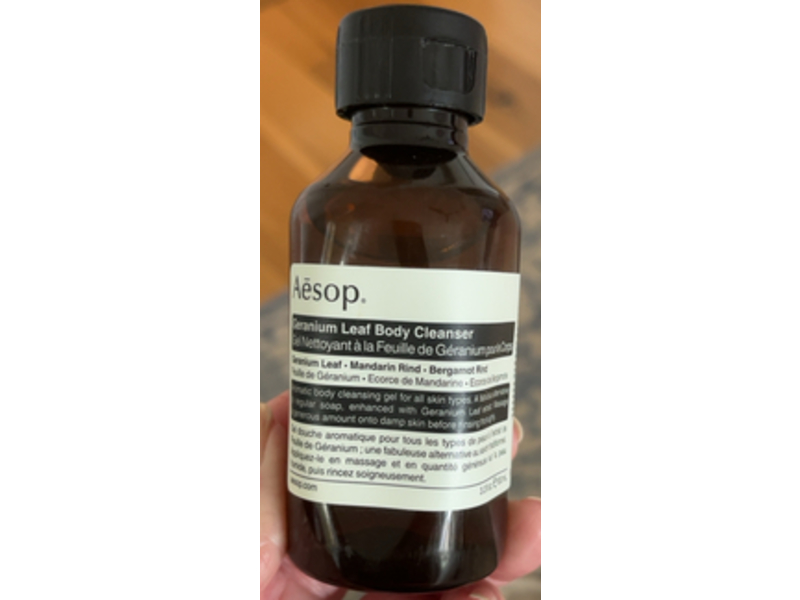 Aesop Geranium Leaf Body Cleanser, 3.4 fl oz