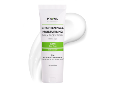 Prowl Tiger Shroff Brightening & Moisturising Daily Face Cream, Warm Woody, 1.6 oz/50 mL