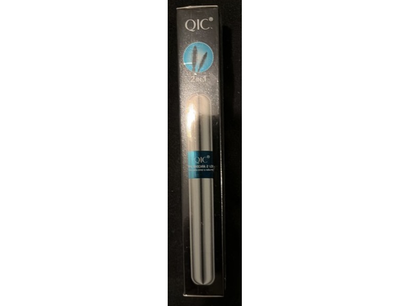 QIC 2-In-1 4D Mascara, Balck, 3 oz/9 g
