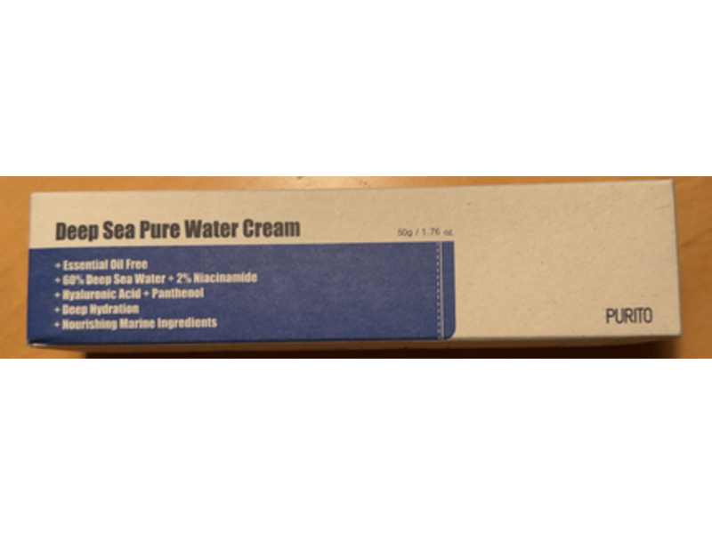 Purito Deep Sea Pure Water Cream, 1.76 oz/50 g